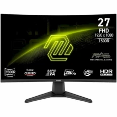 Монітор вигнутий 27" MSI MAG 276CF E20, Black