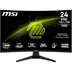 Монітор вигнутий 23.6" MSI MAG 244C, Black