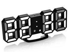 Годинник LED 3D Alarm, Black (JT-2022)