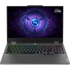 Ноутбук 15" Lenovo LOQ 15IRX9 (83DV00KBRA) Luna Grey, Intel Core i7-13650HX, 24GB, 1TB, DOS
