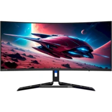 Монитор изогнутый 34" Lenovo Legion R34w-30 (67C7GACBUA), Black