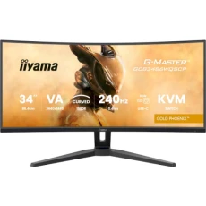 Монитор изогнутый 34" Iiyama G-Master GCB3486WQSCP-B1 Gold Phoenix, Black
