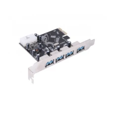 Плата расширения CHiNa PCI-E x1, 4xUSB 3.0 (B00158)