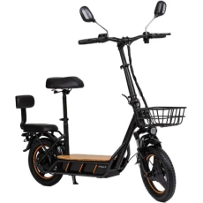 Электросамокат Kugoo Kirin C1 Pro, Black, 14"