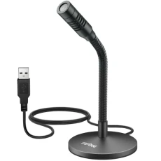 Микрофон Fifine K050, USB, на подставке, Black