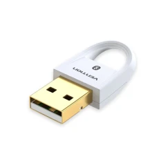 Адаптер USB Bluetooth, Vention, v5.0, White, Slim (CDSW0)