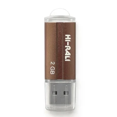 Флеш накопитель USB 2Gb Hi-Rali Corsair, Bronze, USB 2.0 (HI-2GBCORBR)