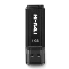 Флеш накопитель USB 4Gb Hi-Rali Stark, Black, USB 2.0 (HI-4GBSTBK)