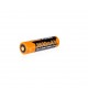 Аккумулятор 18650, 2600 mAh, Fenix,1 шт, Li-ion, 3.6V, Yellow (ARB-L18-2600)