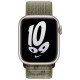 Ремінець для Apple Watch 41 мм, Nike Sport Loop, Sequoia/Pure Platinum (MPHX3ZM/A)
