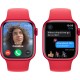 Смарт-годинник Apple Watch Series 9 GPS (A2978), 41 мм, Red, Red Sport Band (S/M) (MRXG3QP/A)