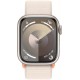 Смарт-годинник Apple Watch Series 9 GPS (A2978), 41 мм, Starlight, Starlight Sport Loop (MR8V3QP/A)