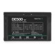 Блок питания 500 Вт, Deepcool DE500 v2, Black (DP-DE500US-PH)