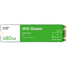 Твердотельный накопитель M.2 480Gb, Western Digital Green, SATA3 (WDS480G3G0B)