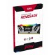Пам'ять 16Gb DDR5, 6400 MHz, Kingston Fury Renegade RGB, Black/Silver (KF564C32RSA-16)