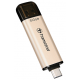 Флеш накопичувач USB 256Gb Transcend JetFlash 930C, Gold/Black, Type-C / USB 3.2 Gen 1 (TS256GJF930C)