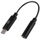 Кабель USB Type-C - 3.5 мм 0.3 м 2E Black (2E-MAC010)