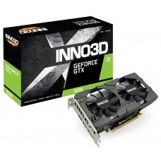 Видеокарта GeForce GTX 1630, Inno3D, TWIN X2 OC, 4Gb GDDR6 (N16302-04D6X-1177VA25)