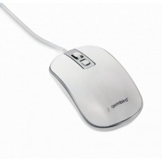 Мышь Gembird MUS-4B-06-WS, White, Optical, USB, 1200 dpi
