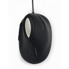 Мышь Gembird MUS-ERGO-03, оптика, Black USB, 3200 DPI, эргономичный дизайн