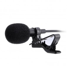 Мікрофон Extradigital FLM1911, Black, 3.5 мм, 30 dB, 1.5 м, на кліпсі