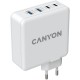 Сетевое зарядное устройство Canyon H-100, White (CND-CHA100W01)