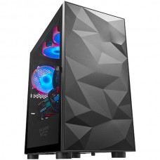 Корпус darkFlash DLM21 MATX, Black, без БЖ, MicroATX