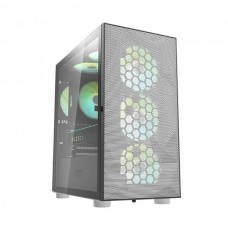 Корпус darkFlash DLM21 Mesh MATX, White, без БП, Micro ATX