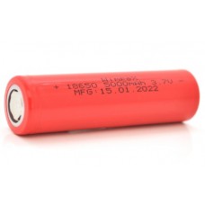 Аккумулятор 18650, 5000 mAh, WMP, 3.7V, Red