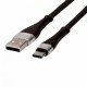 Кабель USB - USB Type-C 1 м ProfCable Black (ProfCable2-100)