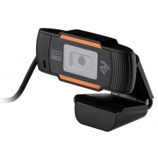 Веб-камера 2E, Black, 2 Mp, 1920x1080/20 fps, микрофон (2E-WCFHD)