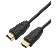 Кабель HDMI - HDMI 10 м 2E Black, V2.0, позолочені конектори (2EW-1082-10M)