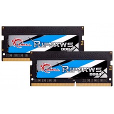 Пам'ять SO-DIMM, DDR4, 16Gb x 2 (32Gb Kit), 3200 MHz, G.Skill Ripjaws (F4-3200C22D-32GRS)