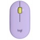 Мышь беспроводная Logitech Pebble M350, Lavender Lemonade (910-006752)