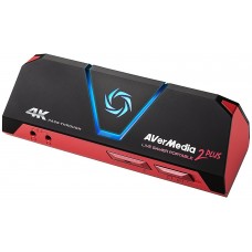 Пристрій захоплення AverMedia Live Gamer Portable 2 PLUS, Black/Red (GC513)