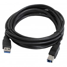 Кабель USB 3.0 - USB BM 4.5 м Patron Black (PN-AMBM-USB3-45)