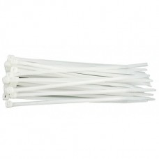 Стяжки для кабелю, 120 мм х 2,5 мм, 100 шт, White