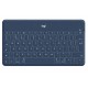 Клавіатура бездротова Logitech Keys-To-Go, Classic Blue (920-010060)