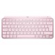 Клавіатура бездротова Logitech MX Keys Mini, Rose (920-010500)