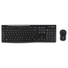 Комплект бездротовий Logitech MK270 Combo, Black, клавіатура + миша (920-004508)
