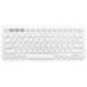 Клавиатура беспроводная Logitech K380 Multi-Device for Mac, Off-white (920-010407)