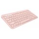 Клавіатура бездротова Logitech K380 Multi-Device for Mac, Rose (920-010406)
