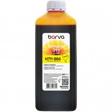 Чорнило Barva HP №711, Yellow, 1 л, водорозчинні (H711-864)