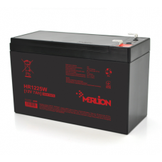 Батарея для ИБП 12В 7Ач Merlion, HR1225W, ШхДхВ 65х151х94