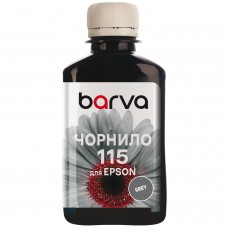 Чернила Barva Epson L8180, L8160, Grey, 180 мл, водорастворимые (E115-876)