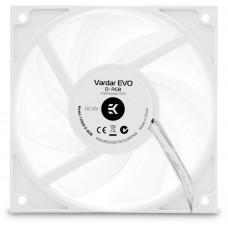 Вентилятор 120 мм, EKWB EK-Vardar EVO 120ER D-RGB, White (3831109825372)