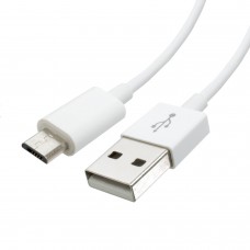 Кабель USB - micro USB 0.15 м Patron White (PN-USB2-MIC-0.15)