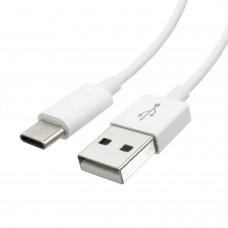 Кабель USB - USB Type-C 1 м Patron White (PN-Type-C-1M)