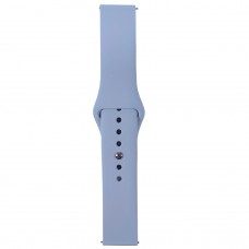 Ремінець для смарт годинника Amazfit, Samsung, Huawei, 20 mm, SILICONE, Grey