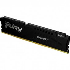 Пам'ять 16Gb DDR5, 6000 MHz, Kingston Fury Beast, Black (KF560C36BBE-16)